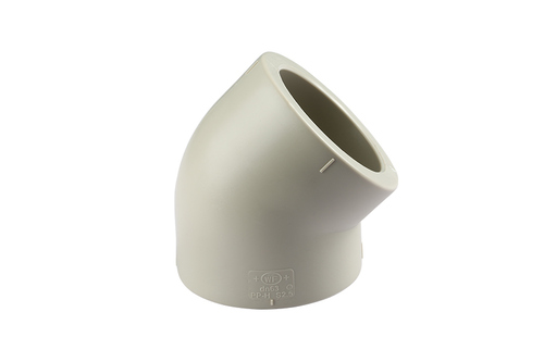 七叉镇PPH45°弯头(DIN)